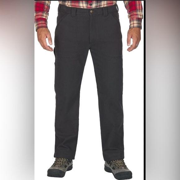 Coleman Men's Flannel Fleece Lined Bonded Utility 32 x 30 Work Pant - Picture 1 of 9